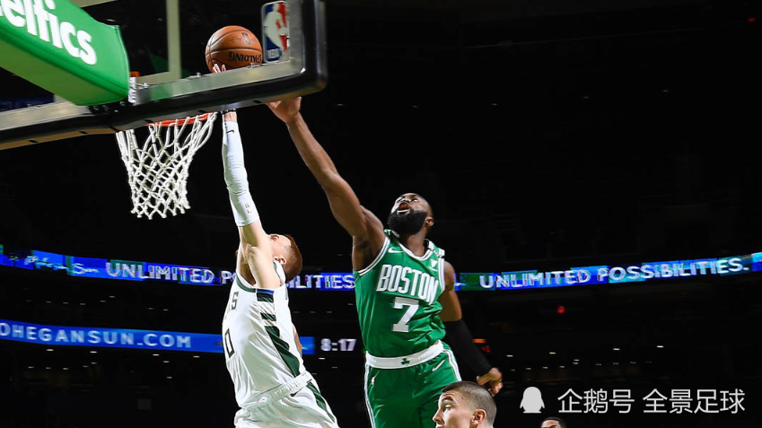  塔图姆35分绿军横扫猛龙  